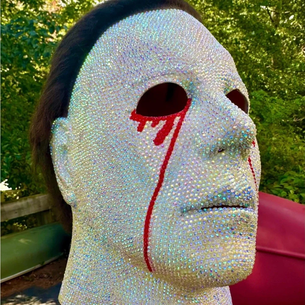 Bedazzled Michael myers mask